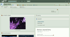 Desktop Screenshot of dreamvisions.deviantart.com