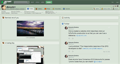 Desktop Screenshot of dionyziz.deviantart.com