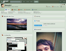 Tablet Screenshot of dionyziz.deviantart.com