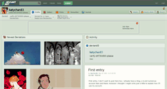 Desktop Screenshot of katychan83.deviantart.com