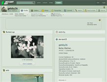 Tablet Screenshot of gatsby26.deviantart.com
