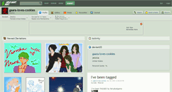 Desktop Screenshot of gaara-loves-cookies.deviantart.com