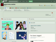 Tablet Screenshot of gaara-loves-cookies.deviantart.com