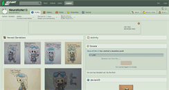 Desktop Screenshot of neuroticme13.deviantart.com