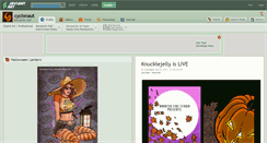 Desktop Screenshot of cyclonaut.deviantart.com