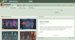 Desktop Screenshot of pixelsaurus.deviantart.com