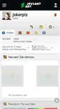 Mobile Screenshot of jokerplz.deviantart.com