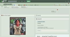 Desktop Screenshot of prettymonsters.deviantart.com