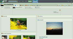 Desktop Screenshot of amy-heartbreak.deviantart.com