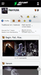 Mobile Screenshot of herrickk.deviantart.com