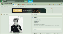 Desktop Screenshot of animalplanetclub.deviantart.com