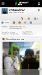 Mobile Screenshot of ichiharachan.deviantart.com