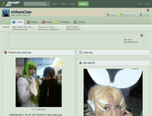 Tablet Screenshot of ichiharachan.deviantart.com