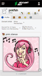 Mobile Screenshot of pnkfish.deviantart.com