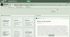 Desktop Screenshot of greywin.deviantart.com