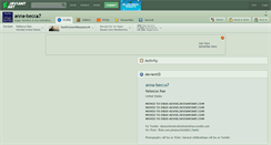 Desktop Screenshot of anna-becca7.deviantart.com