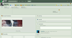 Desktop Screenshot of disexion.deviantart.com