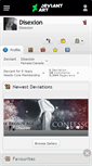 Mobile Screenshot of disexion.deviantart.com