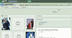 Desktop Screenshot of lucifersseraphim.deviantart.com