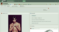 Desktop Screenshot of dinklebert.deviantart.com