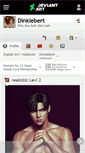 Mobile Screenshot of dinklebert.deviantart.com