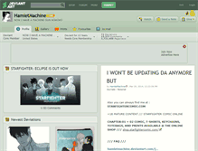Tablet Screenshot of hamletmachine.deviantart.com
