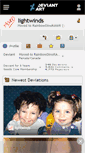 Mobile Screenshot of lightwinds.deviantart.com