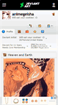 Mobile Screenshot of animegeisha.deviantart.com