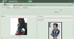 Desktop Screenshot of etp.deviantart.com