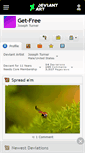 Mobile Screenshot of get-free.deviantart.com
