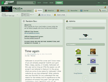 Tablet Screenshot of falu2.deviantart.com