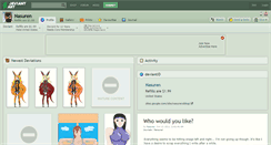 Desktop Screenshot of nasuren.deviantart.com