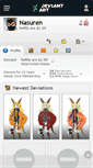 Mobile Screenshot of nasuren.deviantart.com