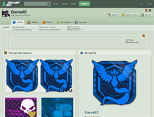 Tablet Screenshot of eternalrz.deviantart.com