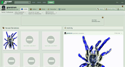 Desktop Screenshot of granstrom.deviantart.com