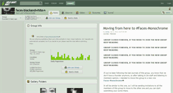Desktop Screenshot of faces-blackandwhite.deviantart.com