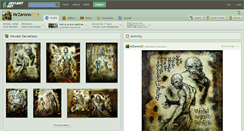 Desktop Screenshot of mrzarono.deviantart.com