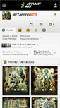 Mobile Screenshot of mrzarono.deviantart.com