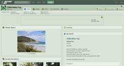 Desktop Screenshot of chibi-neko-yuy.deviantart.com