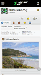 Mobile Screenshot of chibi-neko-yuy.deviantart.com