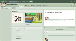 Desktop Screenshot of ham-hams-unite.deviantart.com