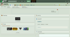 Desktop Screenshot of eg0ista.deviantart.com