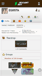 Mobile Screenshot of eg0ista.deviantart.com