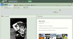 Desktop Screenshot of cybers.deviantart.com