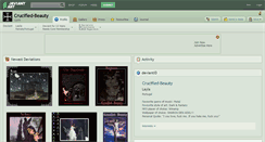 Desktop Screenshot of crucified-beauty.deviantart.com