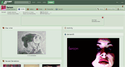 Desktop Screenshot of fanson.deviantart.com