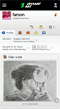Mobile Screenshot of fanson.deviantart.com