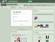 Tablet Screenshot of kuroshitsuji-yaoi.deviantart.com