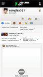 Mobile Screenshot of complex361.deviantart.com