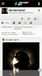 Mobile Screenshot of devianmanel.deviantart.com